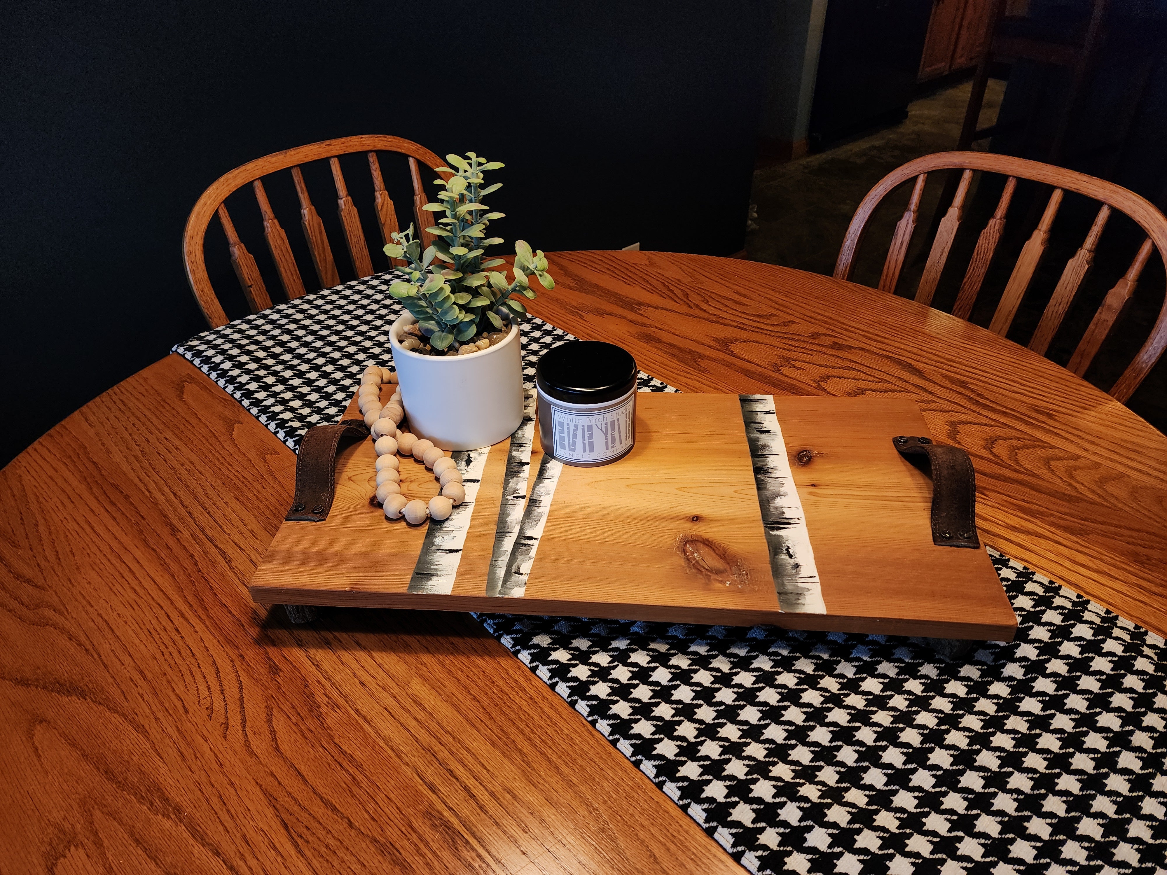 Cozy 3-Piece Gift Set for Her | Surprise blind date Book, Handmade Cedar Charcuterie Board & Lined Tote Bag, Girlfriend gift wrapped